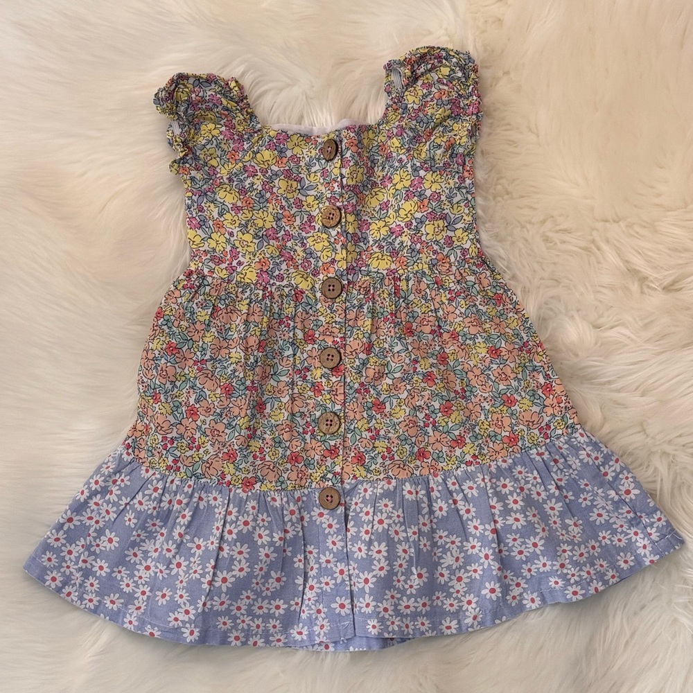 Baby Girls 18 m Floral Button-Front Sundress, multicolour Penelope Mack Style